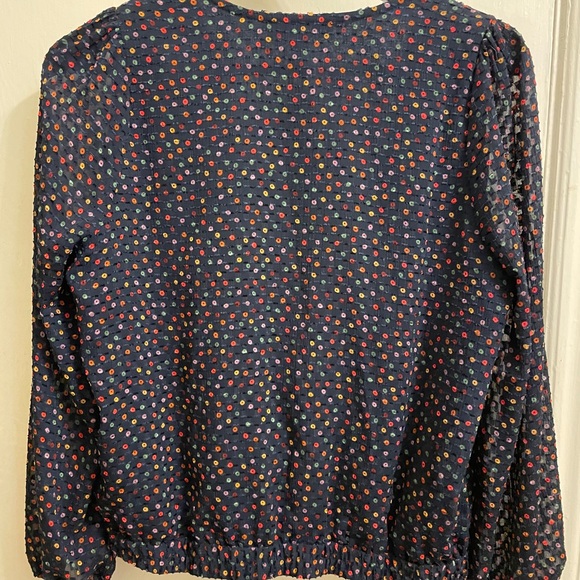 Madewell Wrap Top - Picture 3 of 4